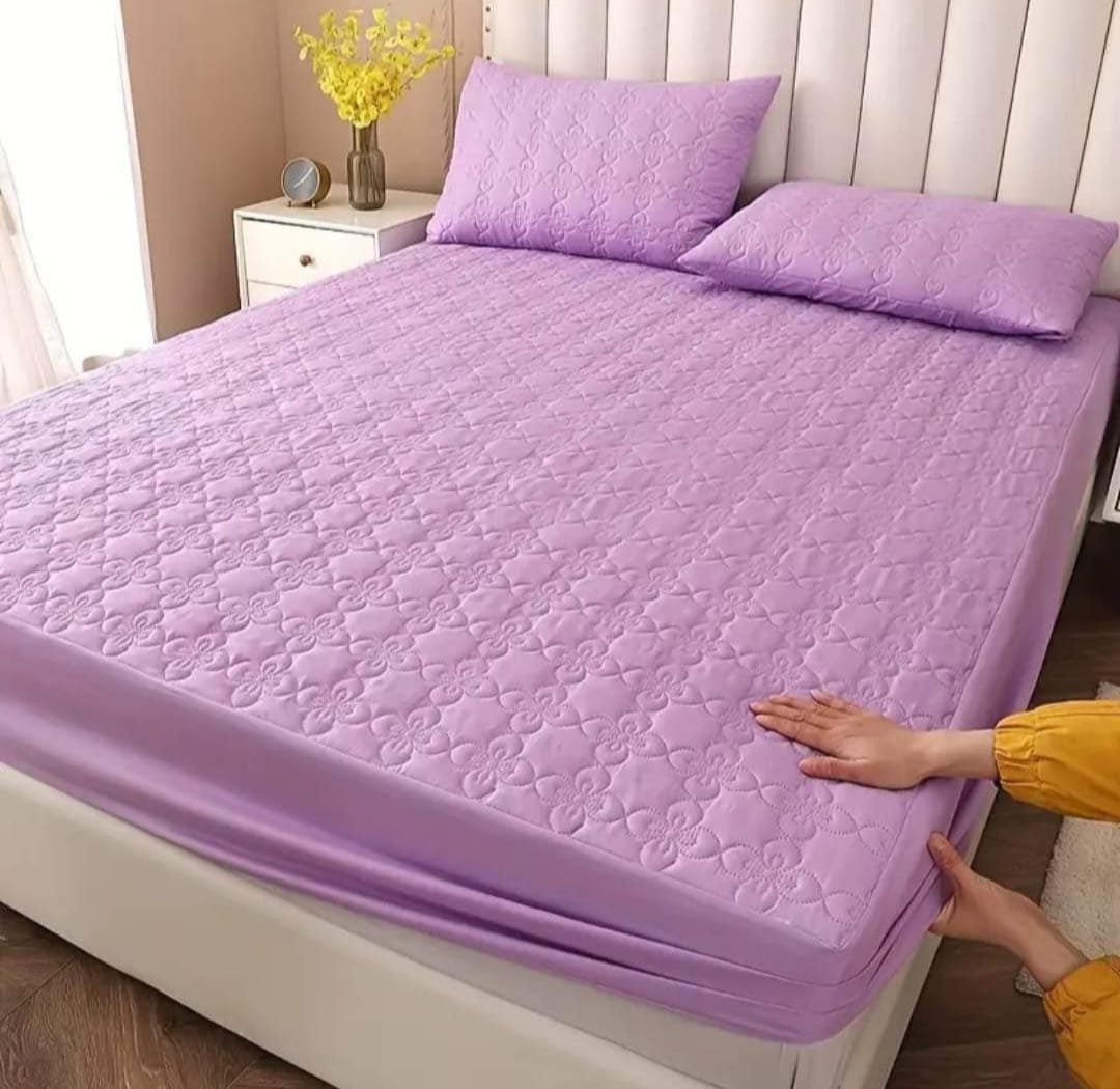 PROTECTOR DE COLCHON ANTIFLUIDO ACOLCHADO