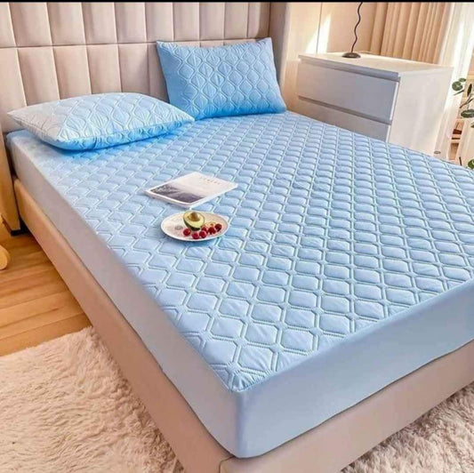 PROTECTOR DE COLCHON ANTIFLUIDO ACOLCHADO