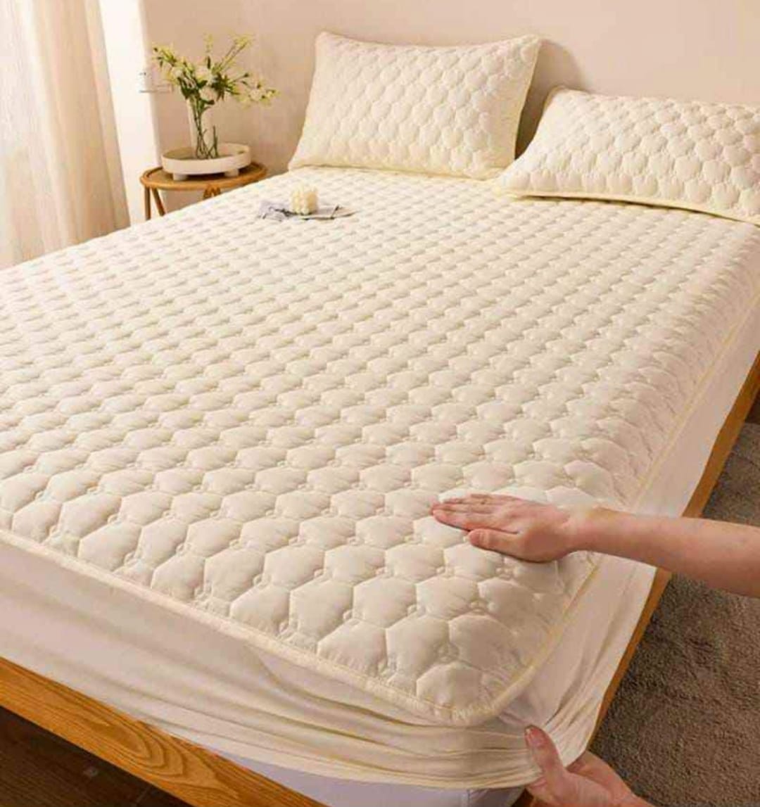 PROTECTOR DE COLCHON ANTIFLUIDO ACOLCHADO