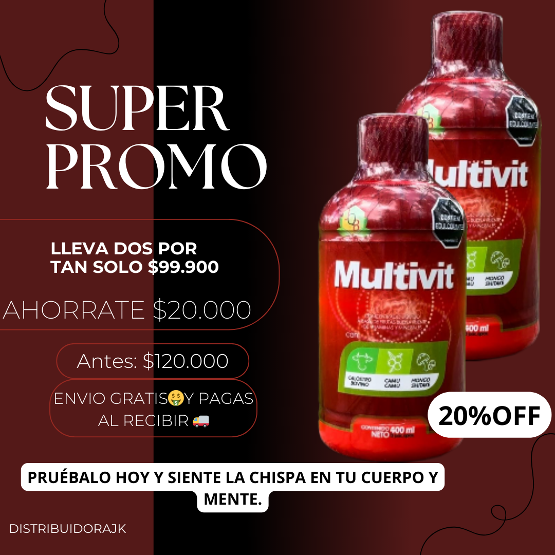🔥2X1  MULTIVITAMINICO🔥